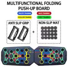 9-in-1 Push-Up Board: Multi-Functional Home Workout System for Targeting Back, Chest, Shoulders, and Triceps